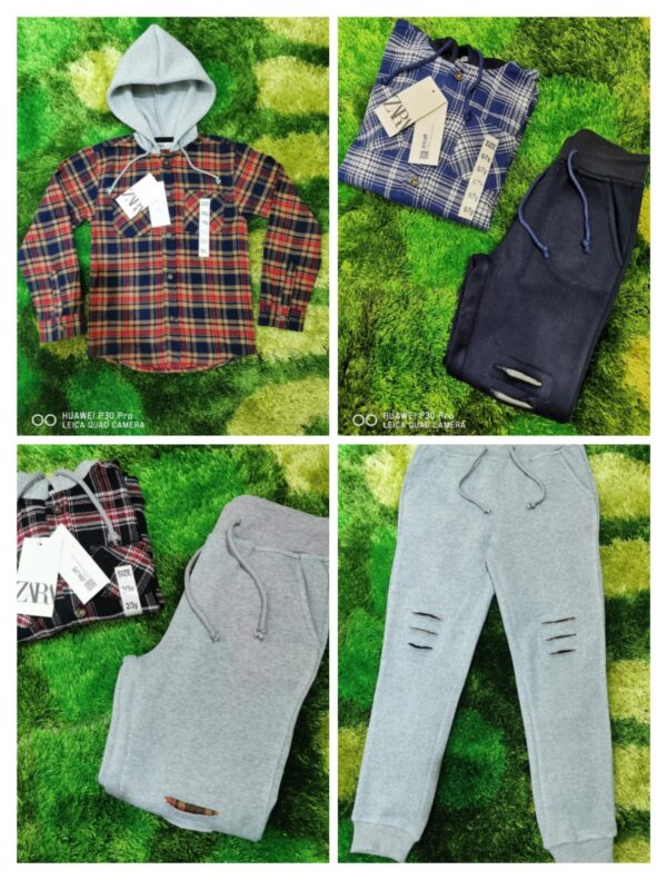BOYS HOODIE SHIRT with TROUSER