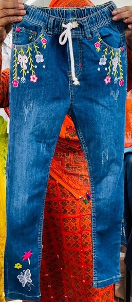 GIRLS FASHIONABLE DENIM