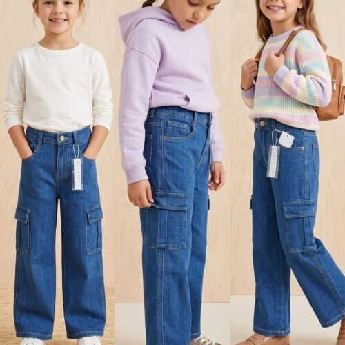 WhatsApp Image 2026-06-07 at 21.14.54 Girls Cargo Baggy Jeans