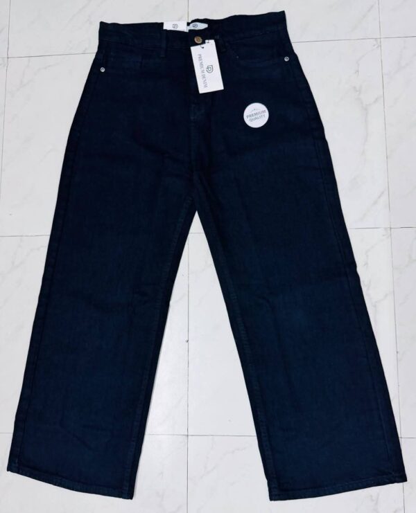 Ladies Cotton Baggy Jeans
