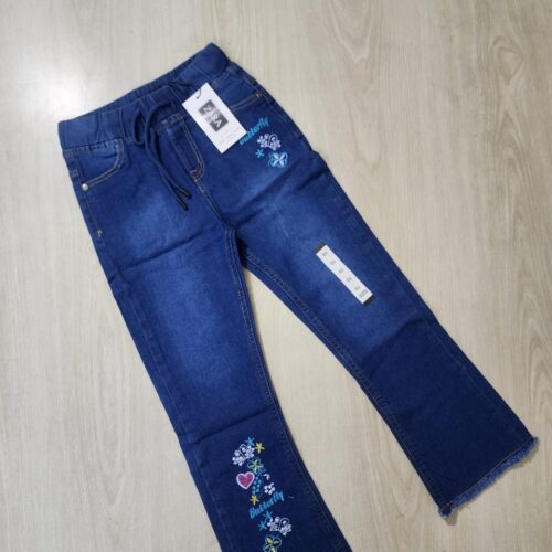 Girls Fashionable Bootcut Jeans